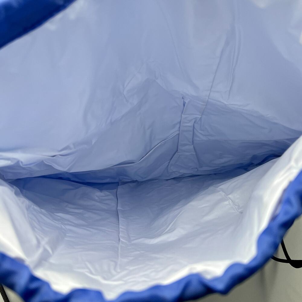 Geico Promo Drawstring Cinch Sack School Tote Gym Beach Travel Bag Blue NWOT - Picture 5 of 7